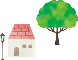 お家と木